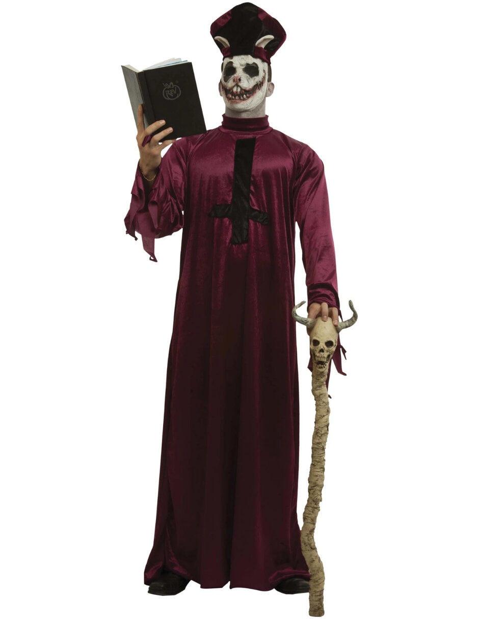Disfraz Sacerdote malvado de conejo Halloween unisex Disfraz Sacerdote malvado de conejo Halloween unisex